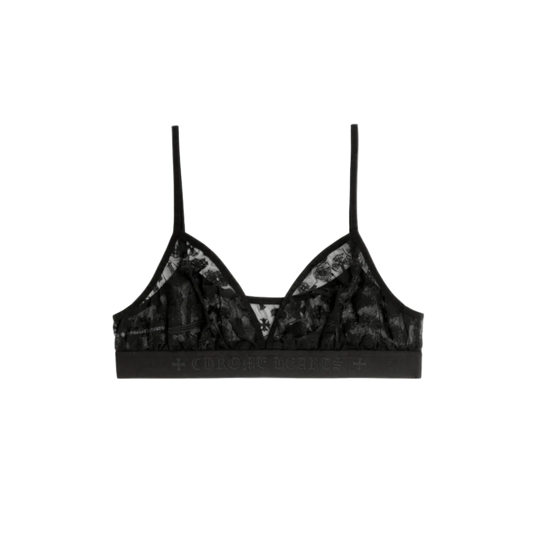 Chrome Hearts Lace Triangle Bralette