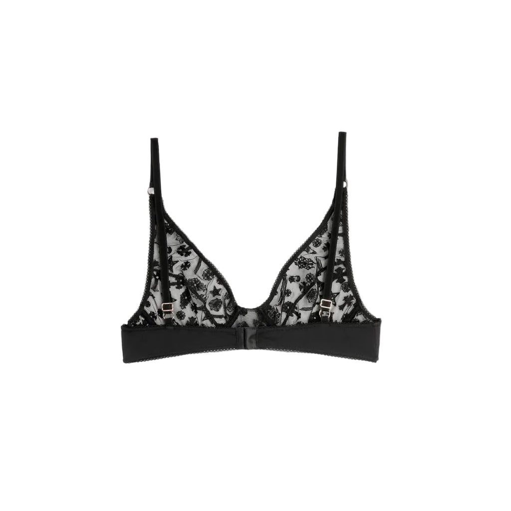 Chrome Hearts Lace Underwire Bra