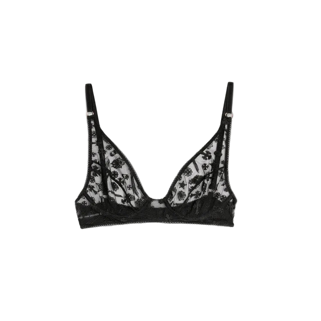 Chrome Hearts Lace Underwire Bra