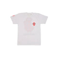 Chrome Hearts White Red Dagger Pocket Tee