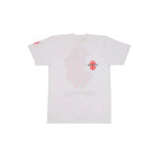 Chrome Hearts White Red Dagger Pocket Tee