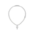 Mikimoto x Chrome Hearts Pearl & Diamond Necklace