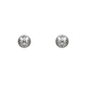 Mikimoto x Chrome Hearts Earrings